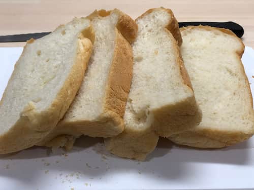 クリームチーズの食パン