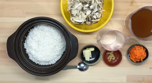 【炊き込みごはん奮闘記】秋の味覚・キノコご飯