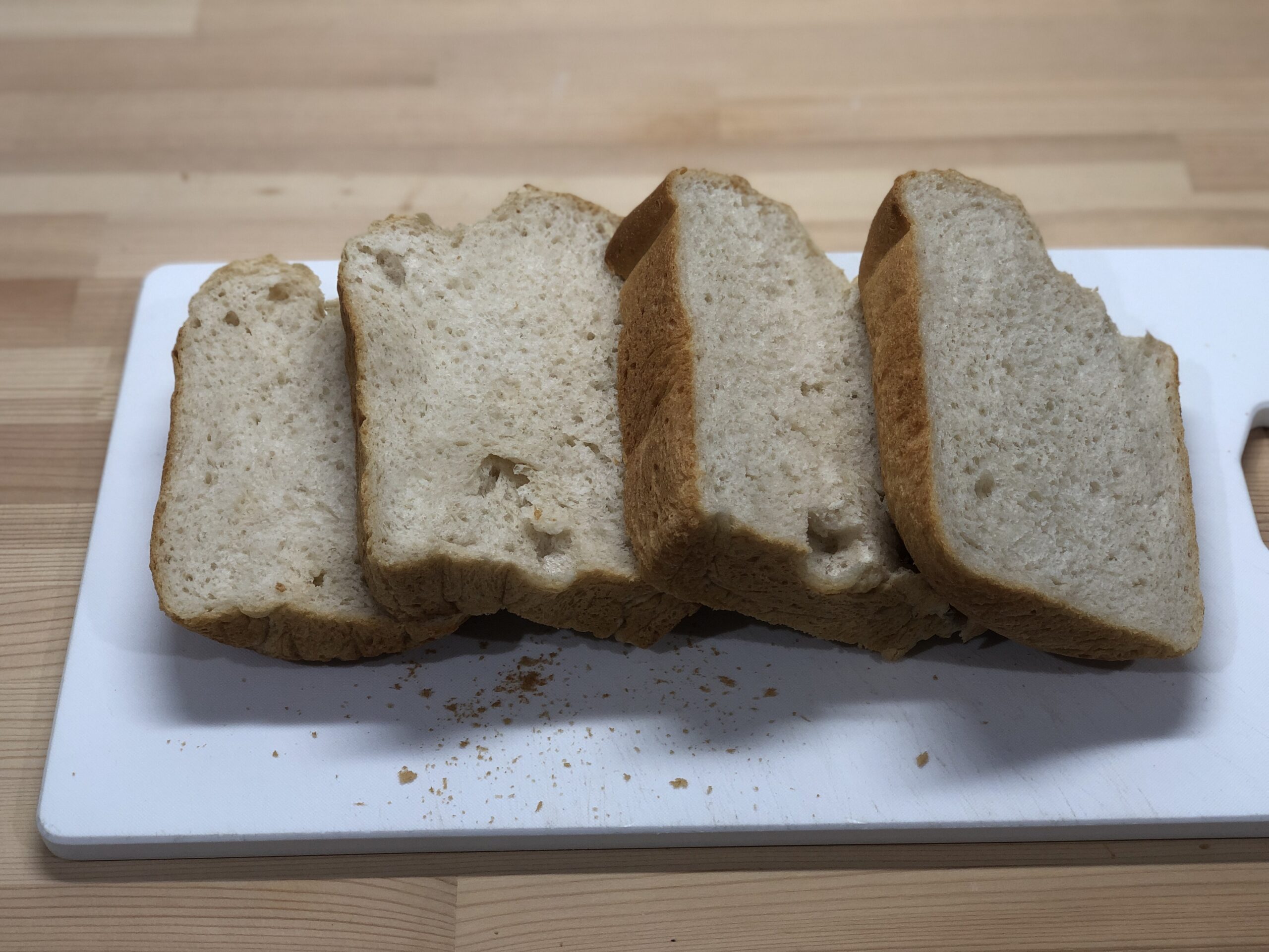 【ホームベーカリー奮闘記】ライ麦29%の食パン