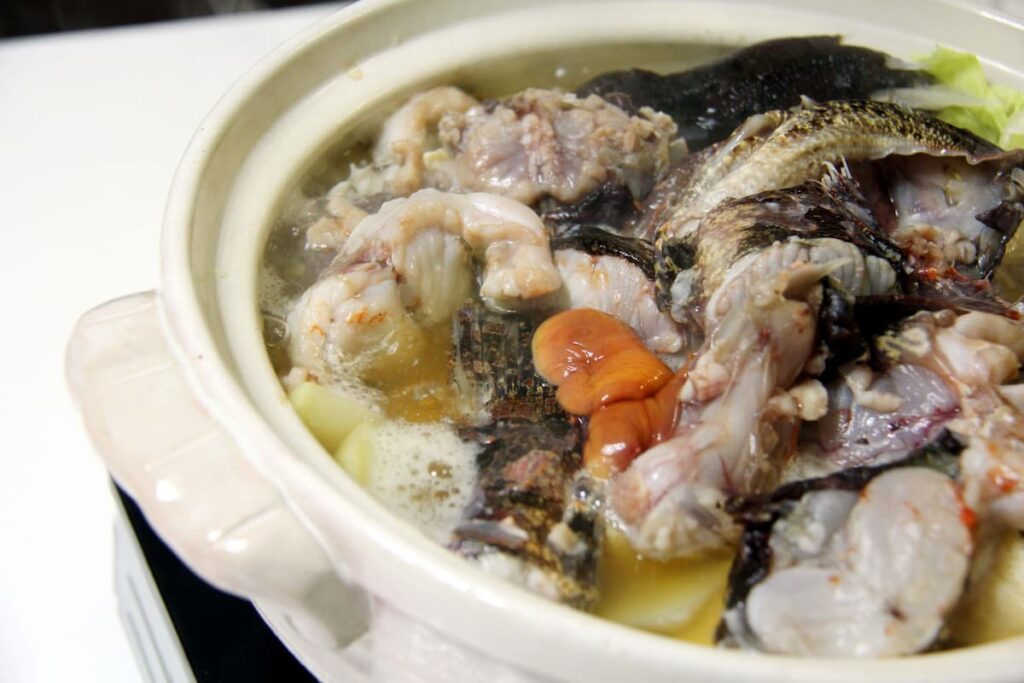 鰍(かじか)の鍋料理|冬に美味しい鰍鍋