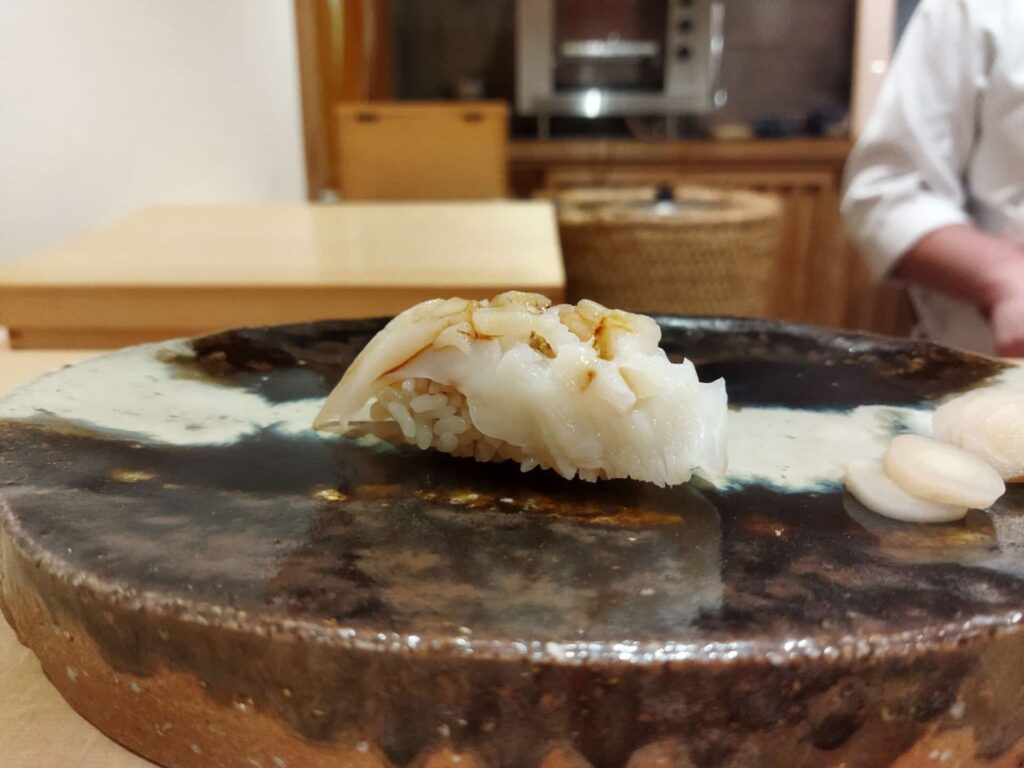 ミルガイの握り寿司｜高級寿司ネタ