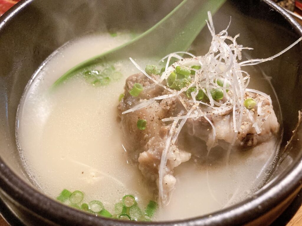 牛ネックを使ったスープ料理｜テールスープ・ポトフ・ビーフシチュー