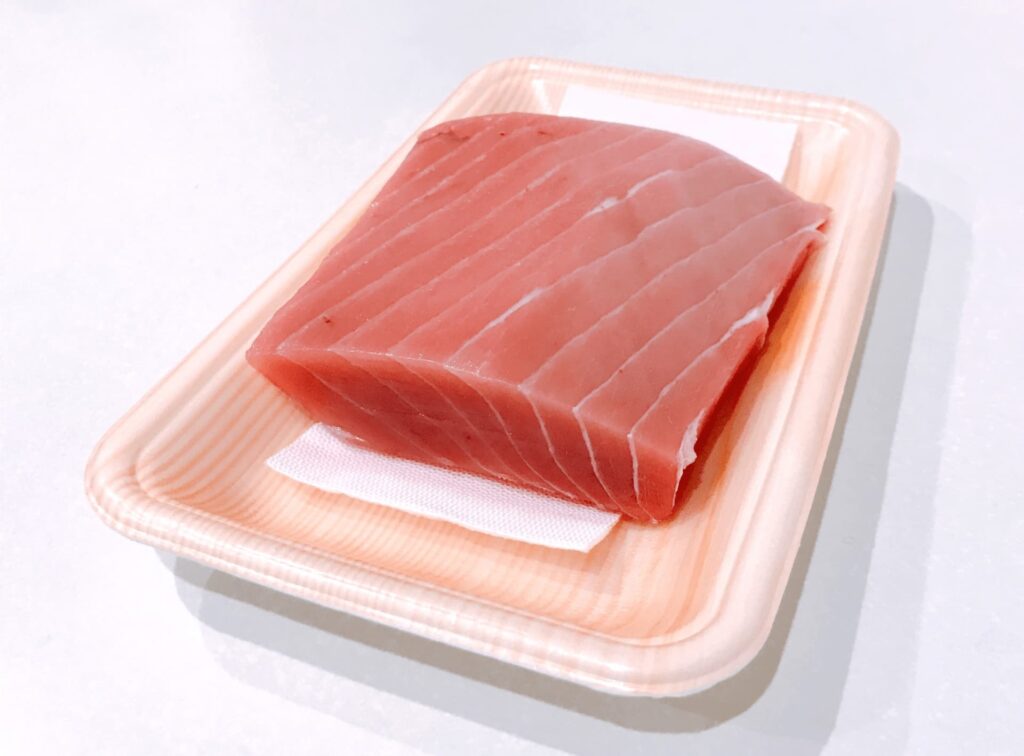 スーパーで選ぶキハダマグロの柵｜鮮度の見分け方