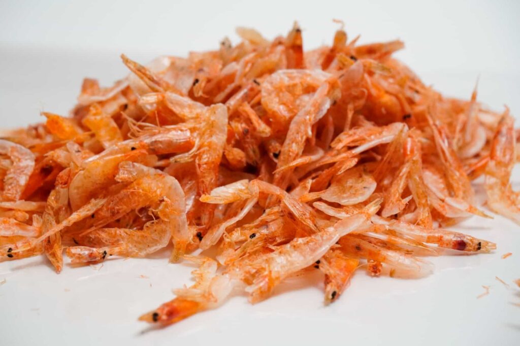 乾燥した桜海老（干し桜海老）の写真｜旨味が凝縮された保存食材