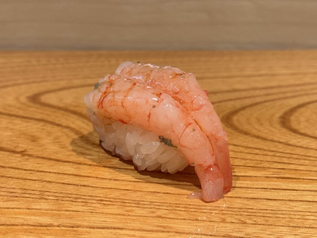 甘エビの握り寿司｜旬の甘エビを使った定番の食べ方