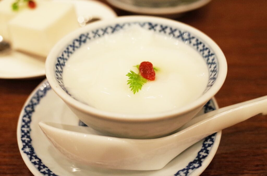 杏仁霜を使った手作りデザート