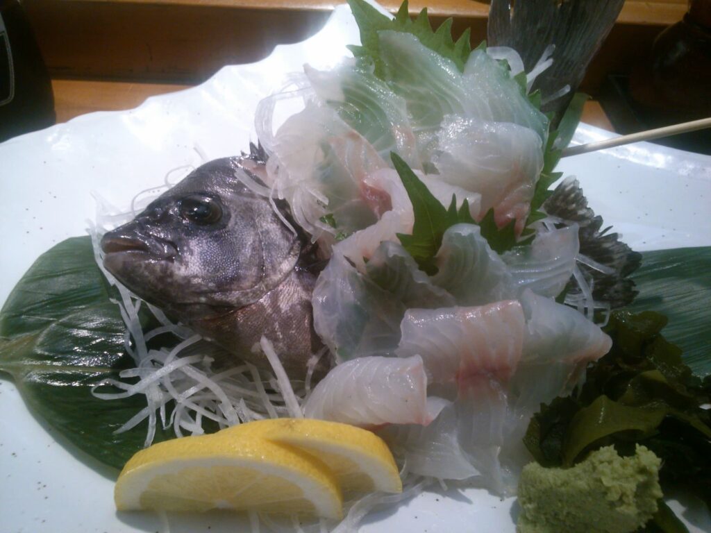 石鯛の調理法|刺身