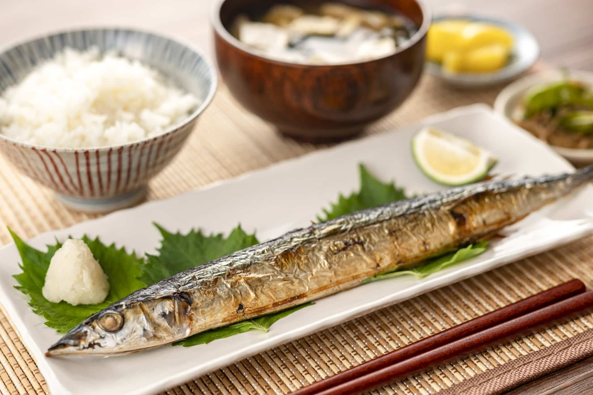 【10月】今が旬の魚介類　さんまの塩焼き