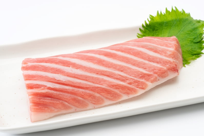 クロマグロ（本マグロ）の大トロの柵