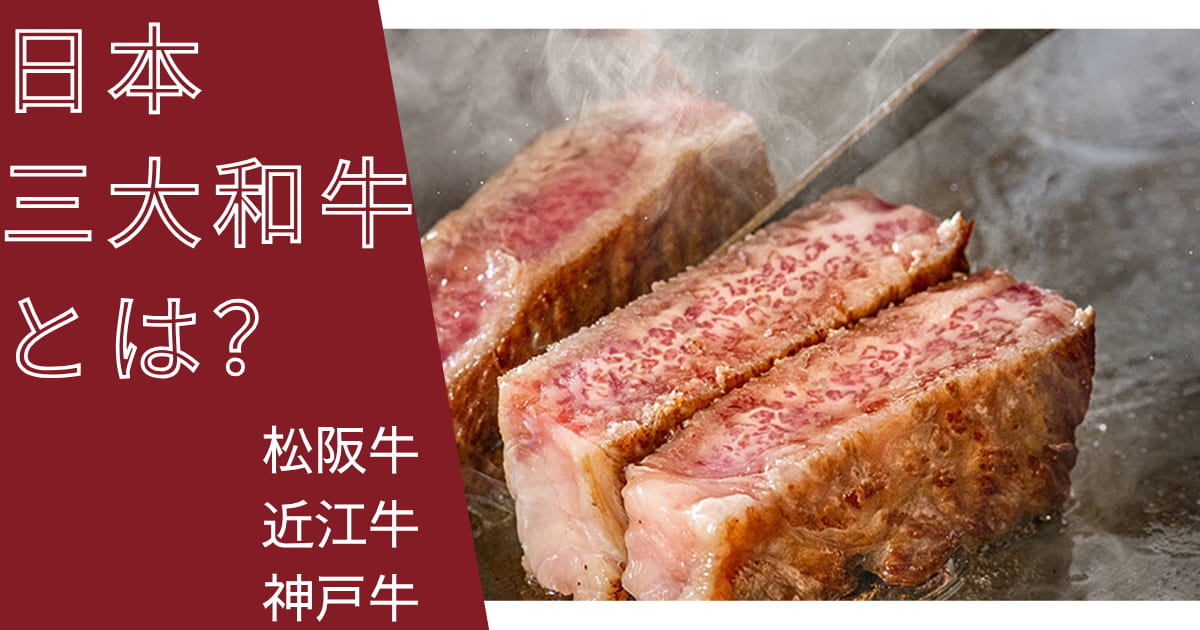 日本三大和牛とは？｜調理師が解説する和牛の特徴と違い（鉄板焼きの牛肉の写真）