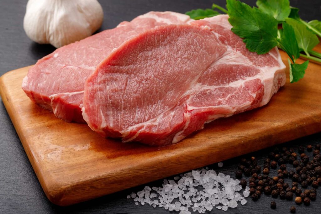 厚切り豚肉（生2枚）ギフト用画像