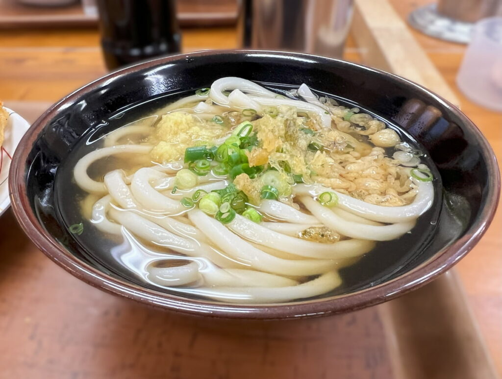 伊賀市で人気のあたたかいうどん