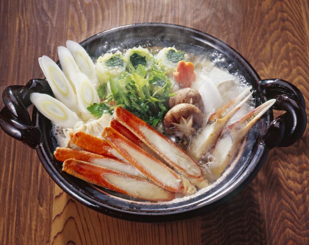 冬の鍋料理 カニ鍋|冬の旬食材