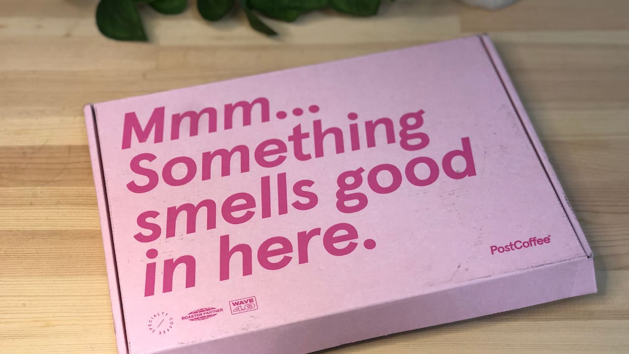 2023年3月に届いたコーヒーの箱