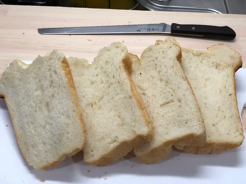 ホームベーカリー 選び方 基準 食パン スライス 断面
