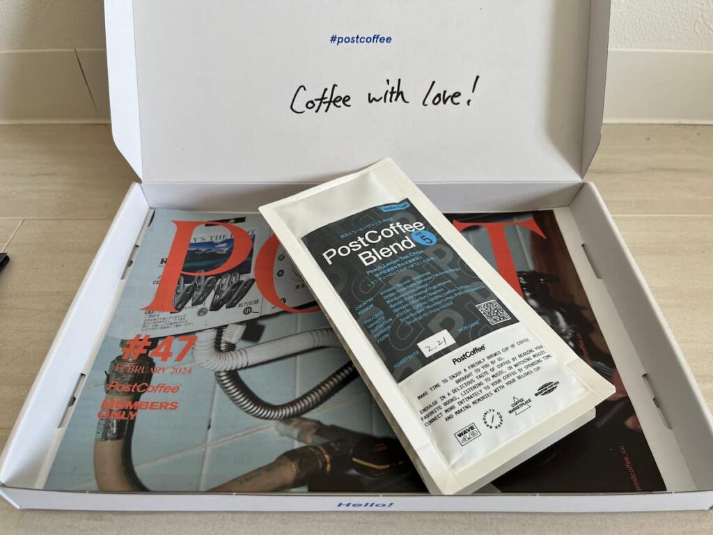 ポストコーヒー「ポストコーヒーブレンド vol.5」のパッケージ写真