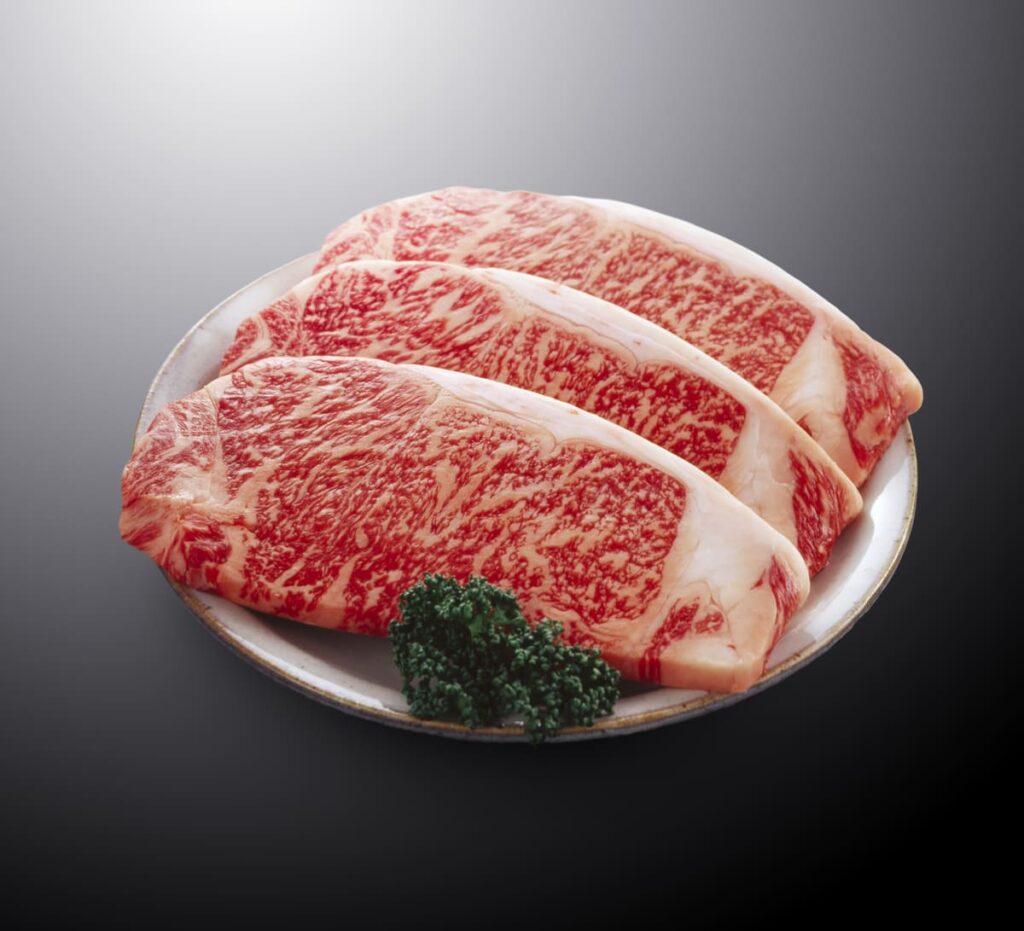A5ランク松阪牛サーロインステーキの写真
