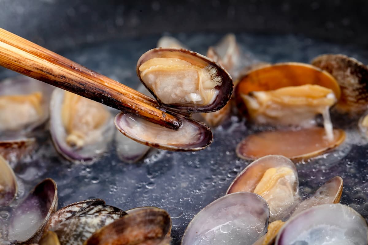 鉄分の含有量が多い「魚介類」｜あさり