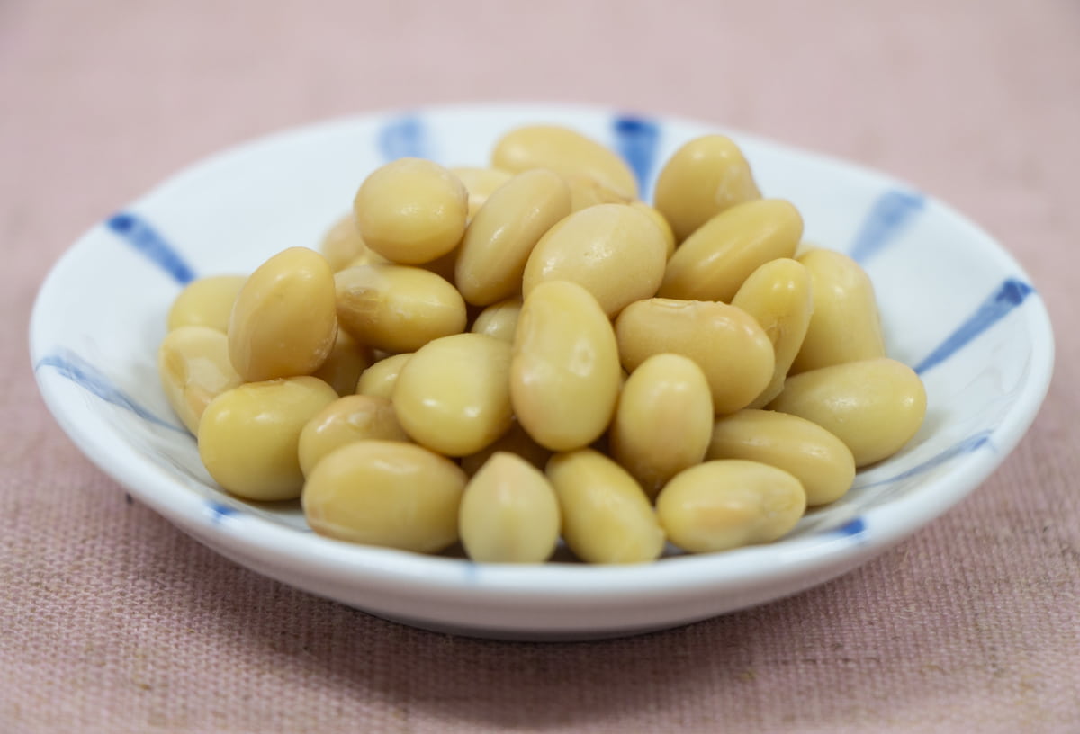 マンガンの含有量が多い「蒸し大豆」