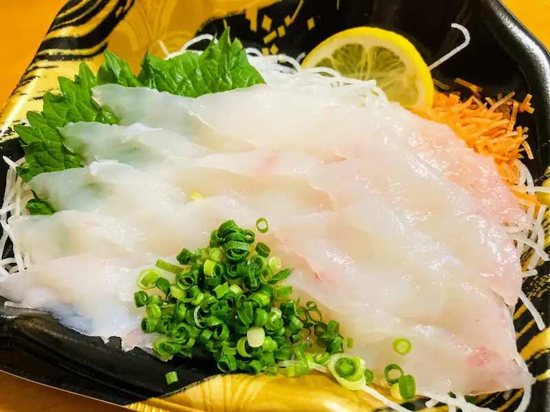 10月の絶品魚介「かわはぎ」