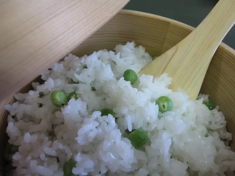 赤魚の煮付けに合うご飯:ほっこり豆ごはん