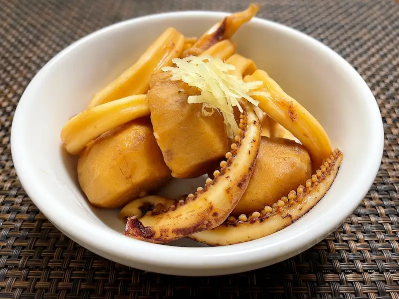 烏賊と里芋の煮物