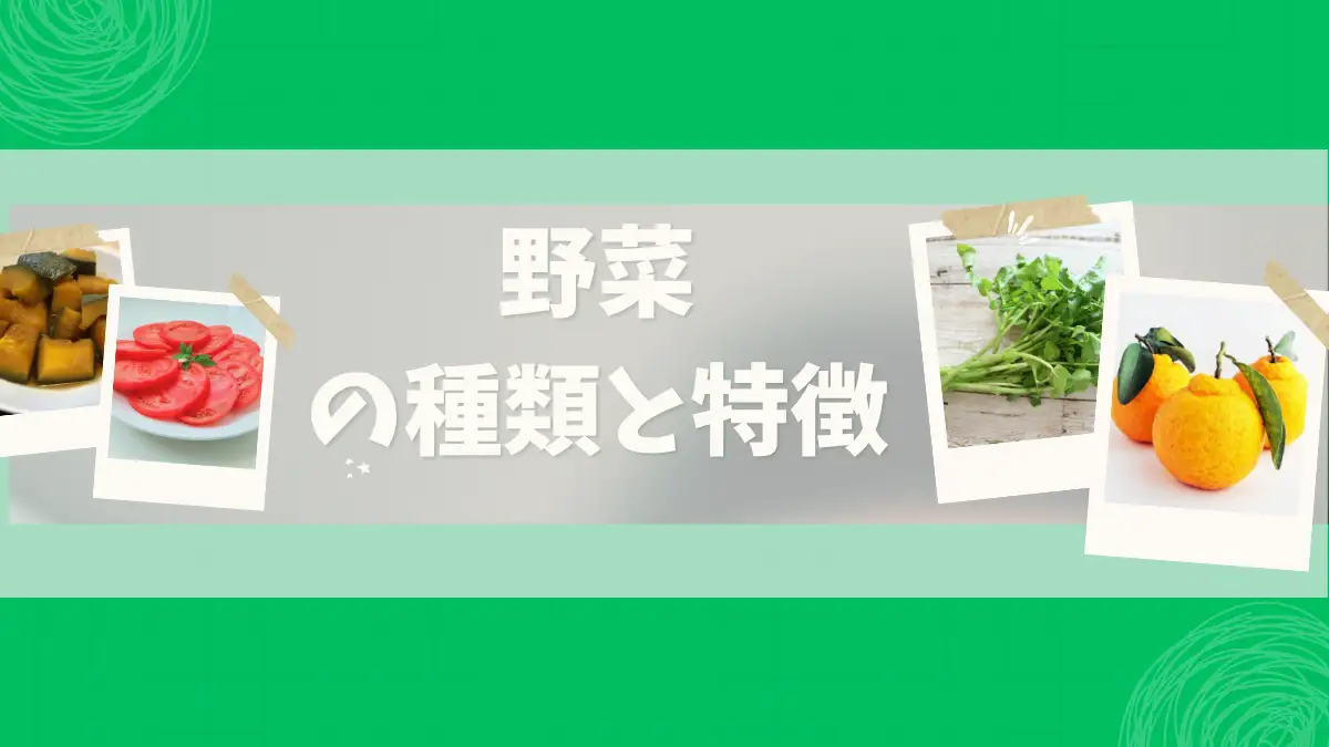 調理師が教える野菜と果物の名前・種類一覧表