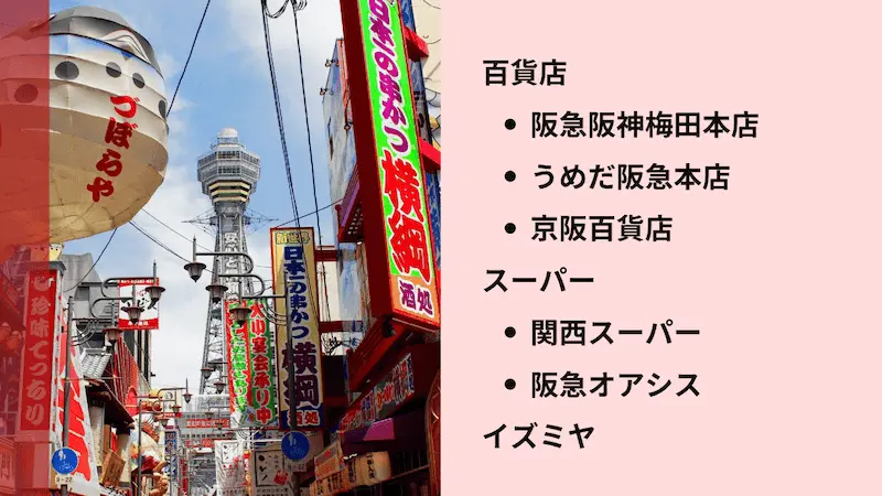 大阪らしい画像と大阪のおらがむら漬け販売店一覧